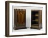 Art Deco Style Mini Bar and Bookcase, Stelcavgo Model, 1928 and 1927-Jacques-emile Ruhlmann-Framed Giclee Print