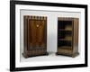 Art Deco Style Mini Bar and Bookcase, Stelcavgo Model, 1928 and 1927-Jacques-emile Ruhlmann-Framed Giclee Print