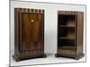 Art Deco Style Mini Bar and Bookcase, Stelcavgo Model, 1928 and 1927-Jacques-emile Ruhlmann-Mounted Giclee Print