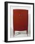 Art Deco Style Red Lacquered Cabinet-Jacques-emile Ruhlmann-Framed Giclee Print