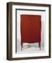 Art Deco Style Red Lacquered Cabinet-Jacques-emile Ruhlmann-Framed Giclee Print