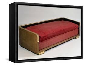 Art Deco-Style Sofa, Ducharnebronz Model, 1925-Jacques-emile Ruhlmann-Framed Stretched Canvas