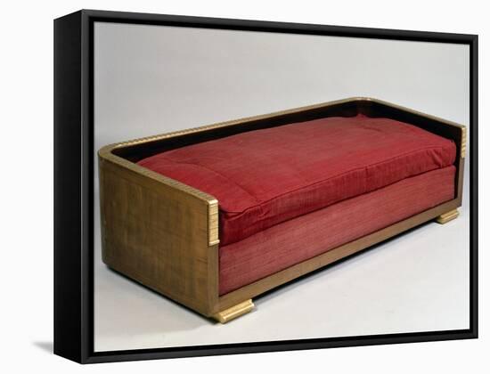 Art Deco-Style Sofa, Ducharnebronz Model, 1925-Jacques-emile Ruhlmann-Framed Stretched Canvas