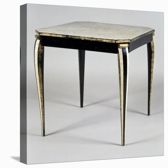 Art Deco Style Table-Jacques-emile Ruhlmann-Stretched Canvas