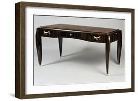 Art Deco Style Writing Desk, Ambassade 25 Model, 1933-Jacques-emile Ruhlmann-Framed Giclee Print