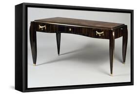 Art Deco Style Writing Desk, Ambassade 25 Model, 1933-Jacques-emile Ruhlmann-Framed Stretched Canvas