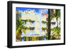 Art Deco V - In the Style of Oil Painting-Philippe Hugonnard-Framed Giclee Print