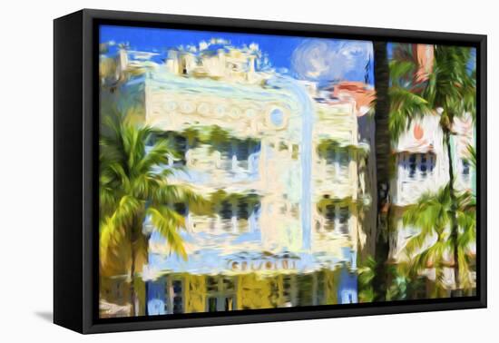 Art Deco V - In the Style of Oil Painting-Philippe Hugonnard-Framed Stretched Canvas