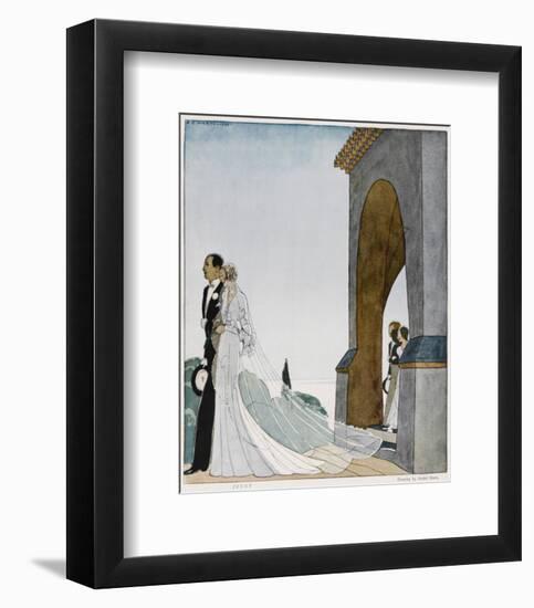 Art Deco Wedding-null-Framed Giclee Print