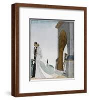 Art Deco Wedding-null-Framed Art Print