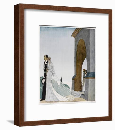 Art Deco Wedding-null-Framed Art Print