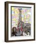 Art Deco Zoo-Howie Green-Framed Giclee Print