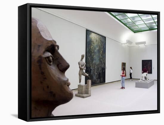 Art Exhibition at Staatsgalerie, Stuttgart, Germany-Yadid Levy-Framed Stretched Canvas