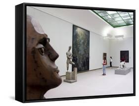 Art Exhibition at Staatsgalerie, Stuttgart, Germany-Yadid Levy-Framed Stretched Canvas