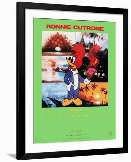 Art Expo (green)-Ronnie Cutrone-Framed Collectable Print