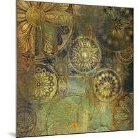 Art Floral Grunge Background Pattern. To See Similar, Please Visit My Portfolio-Irina QQQ-Mounted Art Print