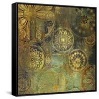 Art Floral Grunge Background Pattern. To See Similar, Please Visit My Portfolio-Irina QQQ-Framed Stretched Canvas