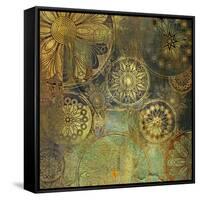 Art Floral Grunge Background Pattern. To See Similar, Please Visit My Portfolio-Irina QQQ-Framed Stretched Canvas