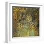 Art Floral Grunge Background Pattern. To See Similar, Please Visit My Portfolio-Irina QQQ-Framed Art Print