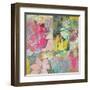 Art Floral Grunge Background Pattern-Irina QQQ-Framed Art Print