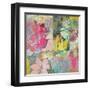 Art Floral Grunge Background Pattern-Irina QQQ-Framed Art Print