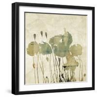 Art Floral Grunge Graphic Background-Irina QQQ-Framed Art Print