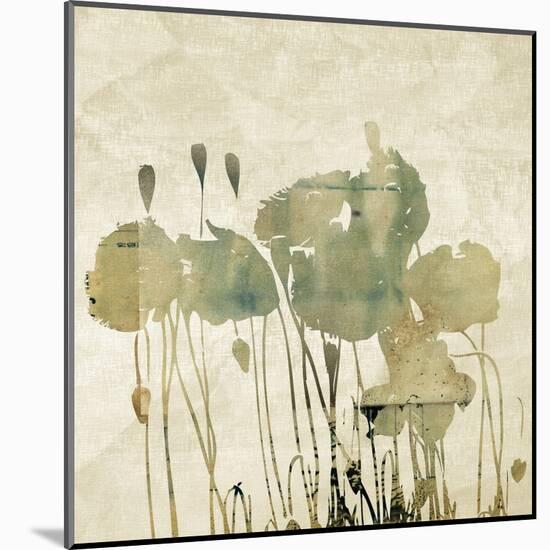 Art Floral Grunge Graphic Background-Irina QQQ-Mounted Art Print