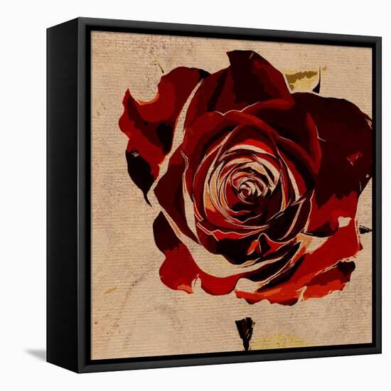 Art Floral Vintage Colorful Background. To See Similar, Please Visit My Portfolio-Irina QQQ-Framed Stretched Canvas