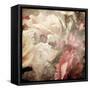 Art Floral Vintage Sepia Blurred Background with White and Pink Roses-Irina QQQ-Framed Stretched Canvas