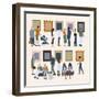 Art Gallery-Claire Huntley-Framed Giclee Print