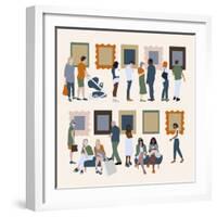 Art Gallery-Claire Huntley-Framed Giclee Print