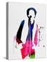 Art Garfunkel Watercolor-Lana Feldman-Stretched Canvas