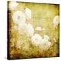 Art Grunge Floral Vintage Background Texture-Irina QQQ-Stretched Canvas