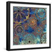 Art Grunge Pattern. To See Similar, Please Visit My Portfolio-Irina QQQ-Framed Art Print