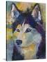 Art Husky-Richard Wallich-Stretched Canvas