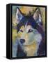 Art Husky-Richard Wallich-Framed Stretched Canvas