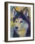 Art Husky-Richard Wallich-Framed Giclee Print