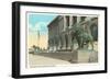 Art Institute, Lion Statue, Chicago, Illinois-null-Framed Art Print