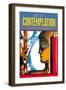 Art is Contemplation-null-Framed Premium Giclee Print
