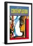 Art is Contemplation-null-Framed Premium Giclee Print