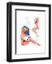 Art Is Largely a Matter of Form Pin-Up 1952-T.N. Thompson-Framed Art Print