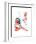 Art Is Largely a Matter of Form Pin-Up 1952-T.N. Thompson-Framed Art Print