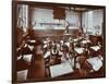 Art Lesson, Fulham County Secondary School, London, 1908-null-Framed Photographic Print