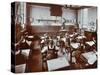 Art Lesson, Fulham County Secondary School, London, 1908-null-Stretched Canvas