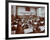 Art Lesson, Fulham County Secondary School, London, 1908-null-Framed Photographic Print