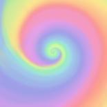Pastel Rainbow Swirl-Art Licensing Studio-Giclee Print