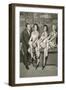 Art Linkletter with Bathing Beauties-null-Framed Art Print