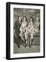 Art Linkletter with Bathing Beauties-null-Framed Art Print