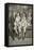 Art Linkletter with Bathing Beauties-null-Framed Stretched Canvas