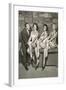 Art Linkletter with Bathing Beauties-null-Framed Art Print